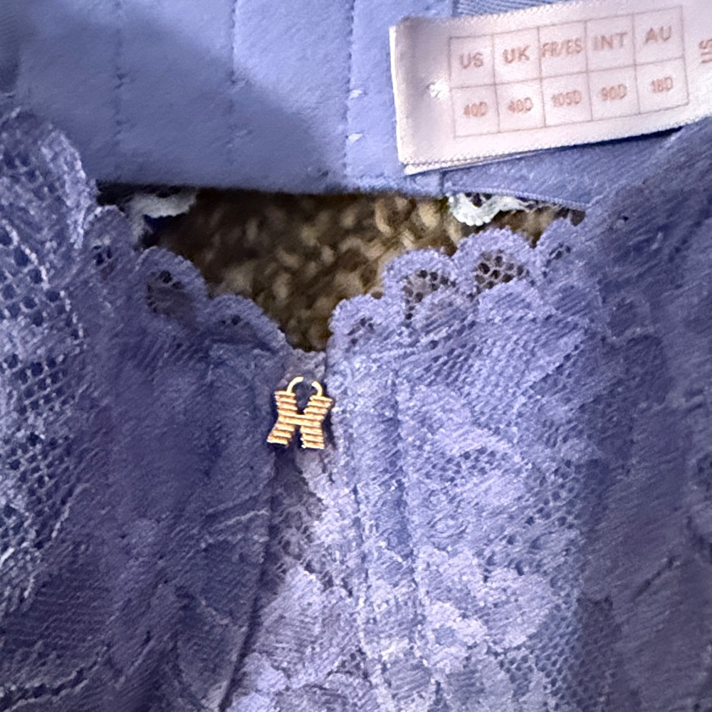 Savage x Fenty Purple Lace Bra - Picture 4 of 5
